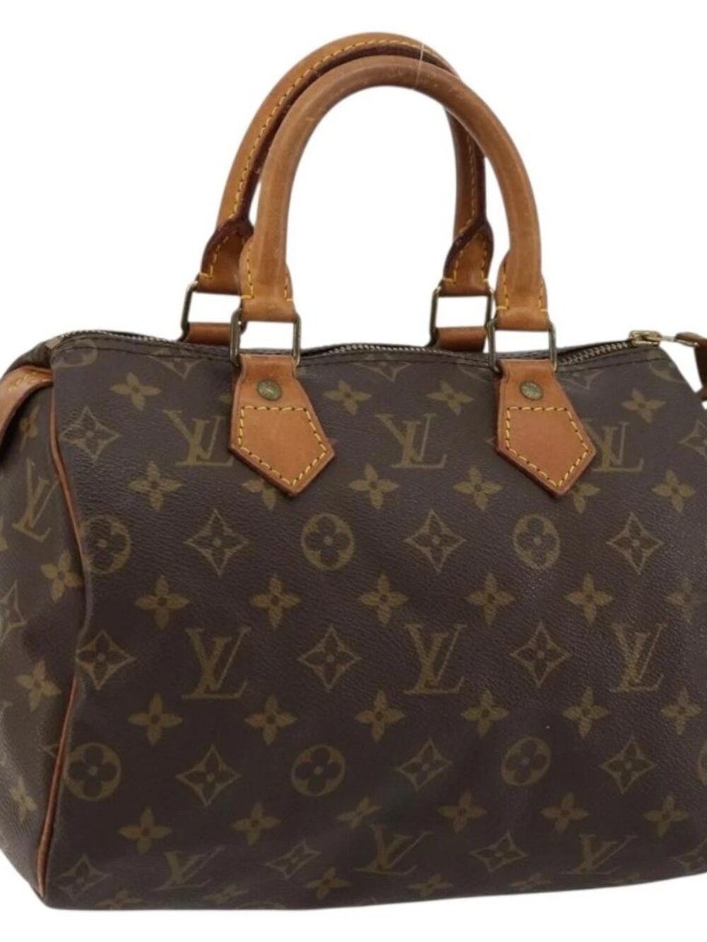 LOUIS VUITTON Monogram Speedy 25 Hand Bag M41528 LV Auth 179246A